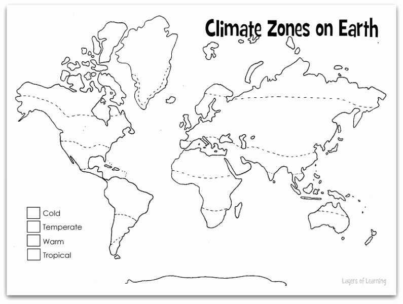 50 World Biome Map Coloring Worksheet