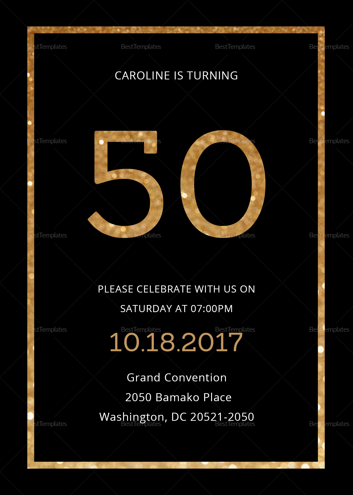 invitation templates birthday