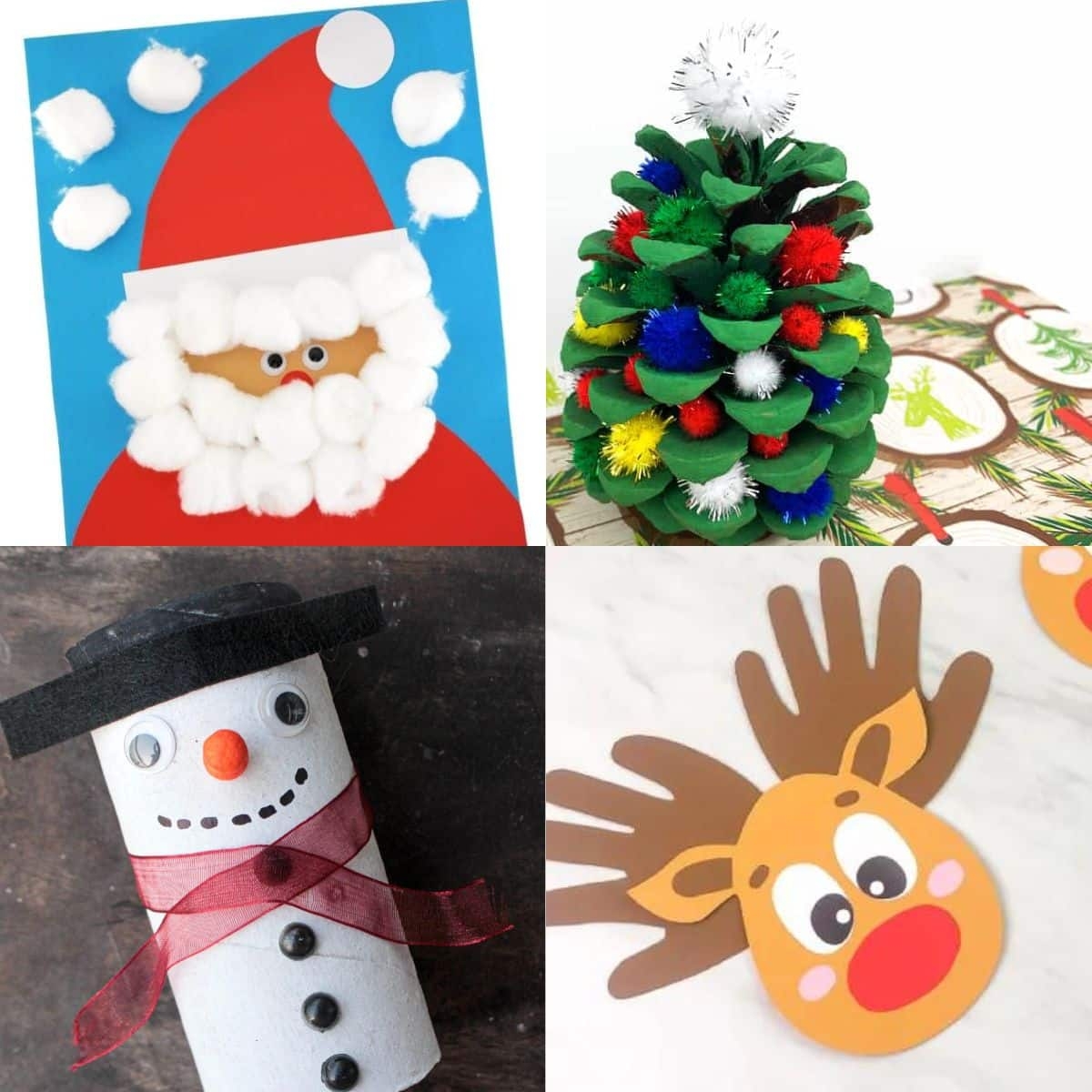 56 Easy Christmas Crafts For 4 Year Olds Simply Full Of Delight