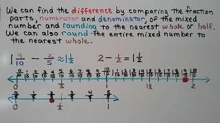 5th Grade Math 6 3 Estimate Fraction Sums Differences Worksheets 