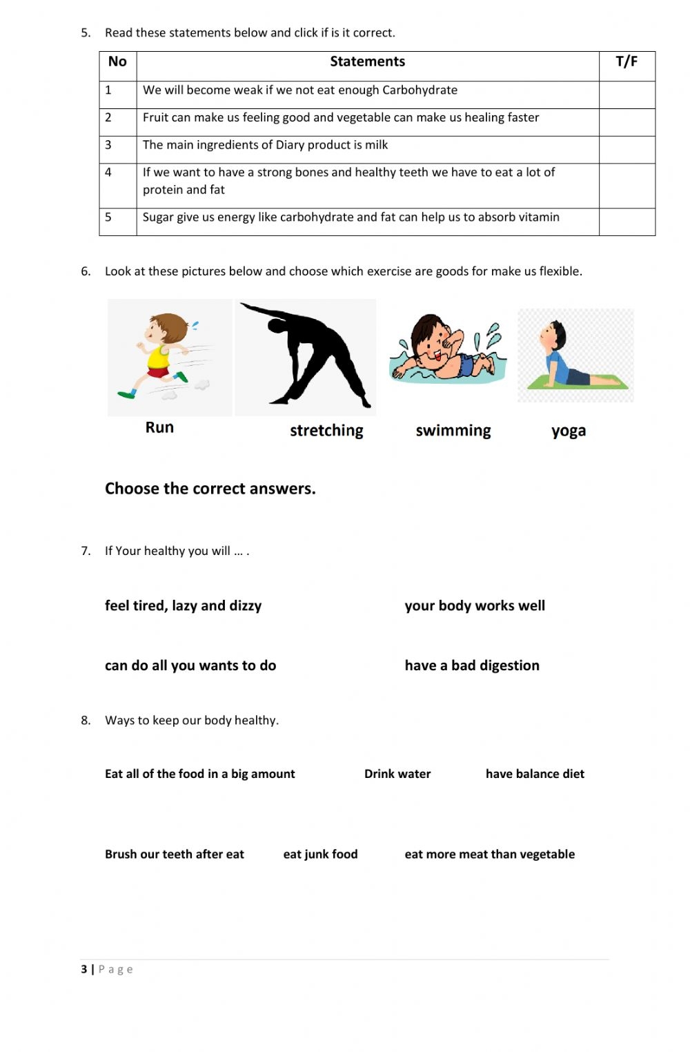 5th Grade Science Worksheets For Grade 5 Scienceworksheets