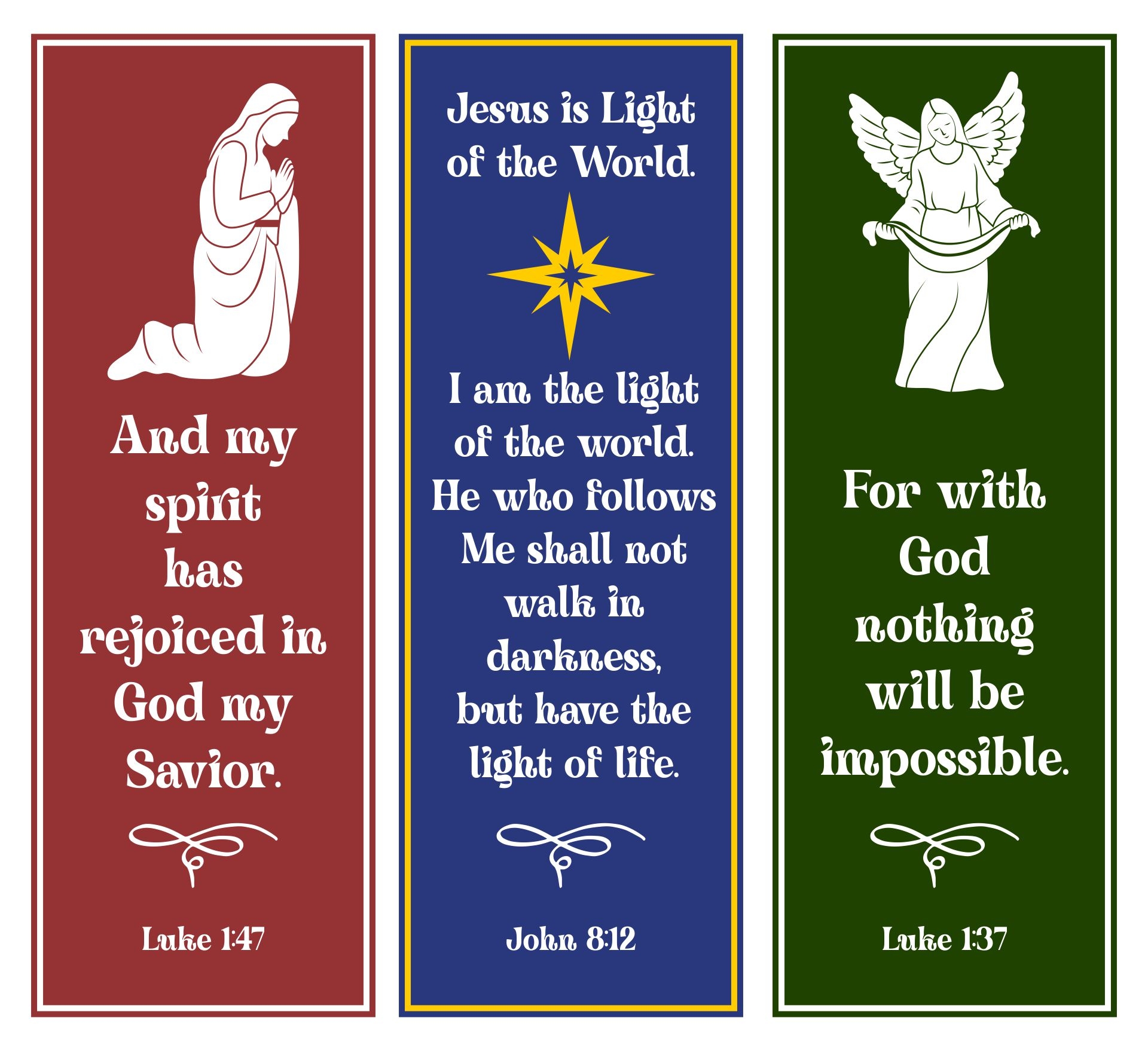 6 Best Images Of Christmas Jesus Bookmarks Printable Jesus Bible 