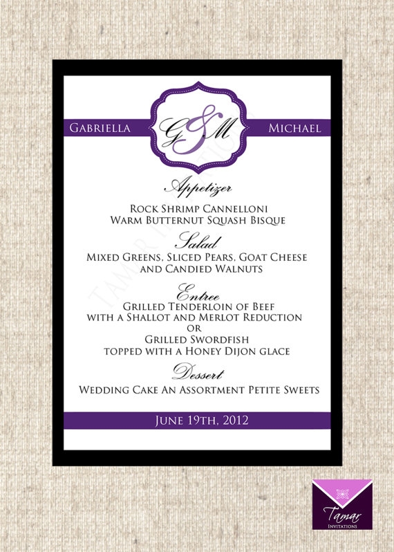 6 Best Images Of Free Printable Dinner Menu Cards Dinner Menu Card 