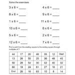 6 Times Table 6 Times Tables Kids Worksheets Library
