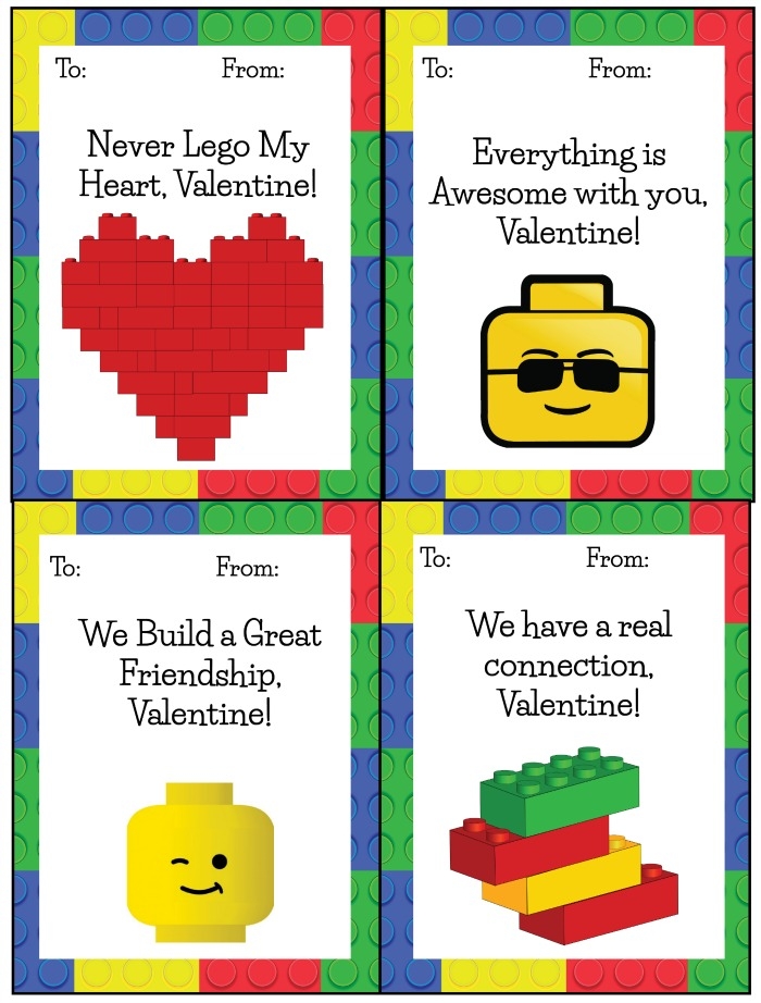 60 Free Valentine 39 s Day Class Card Printables For Children