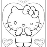68 Hello Kitty Coloring Pages Free PDF Printables Hello Kitty