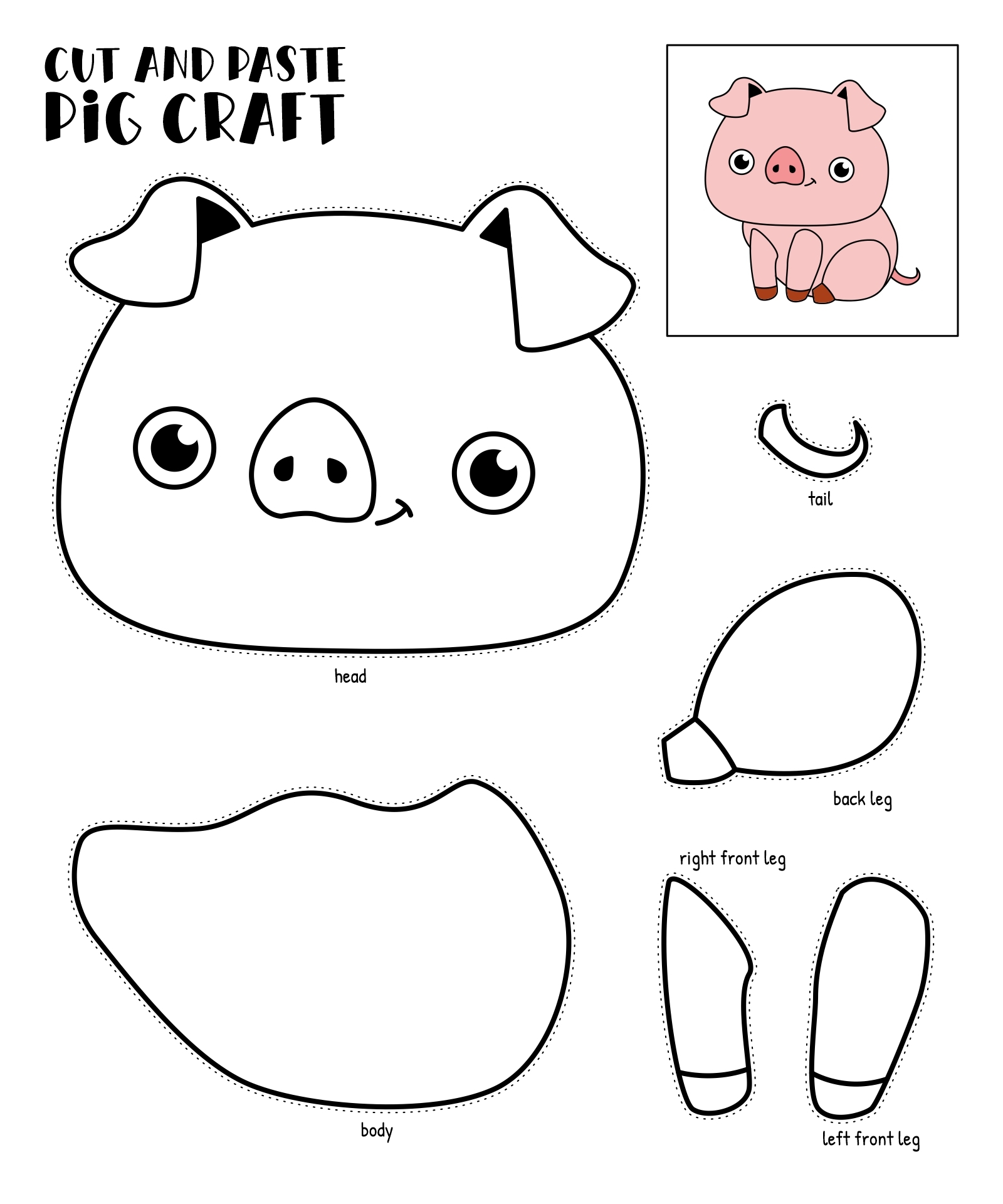 printable crafts for girls