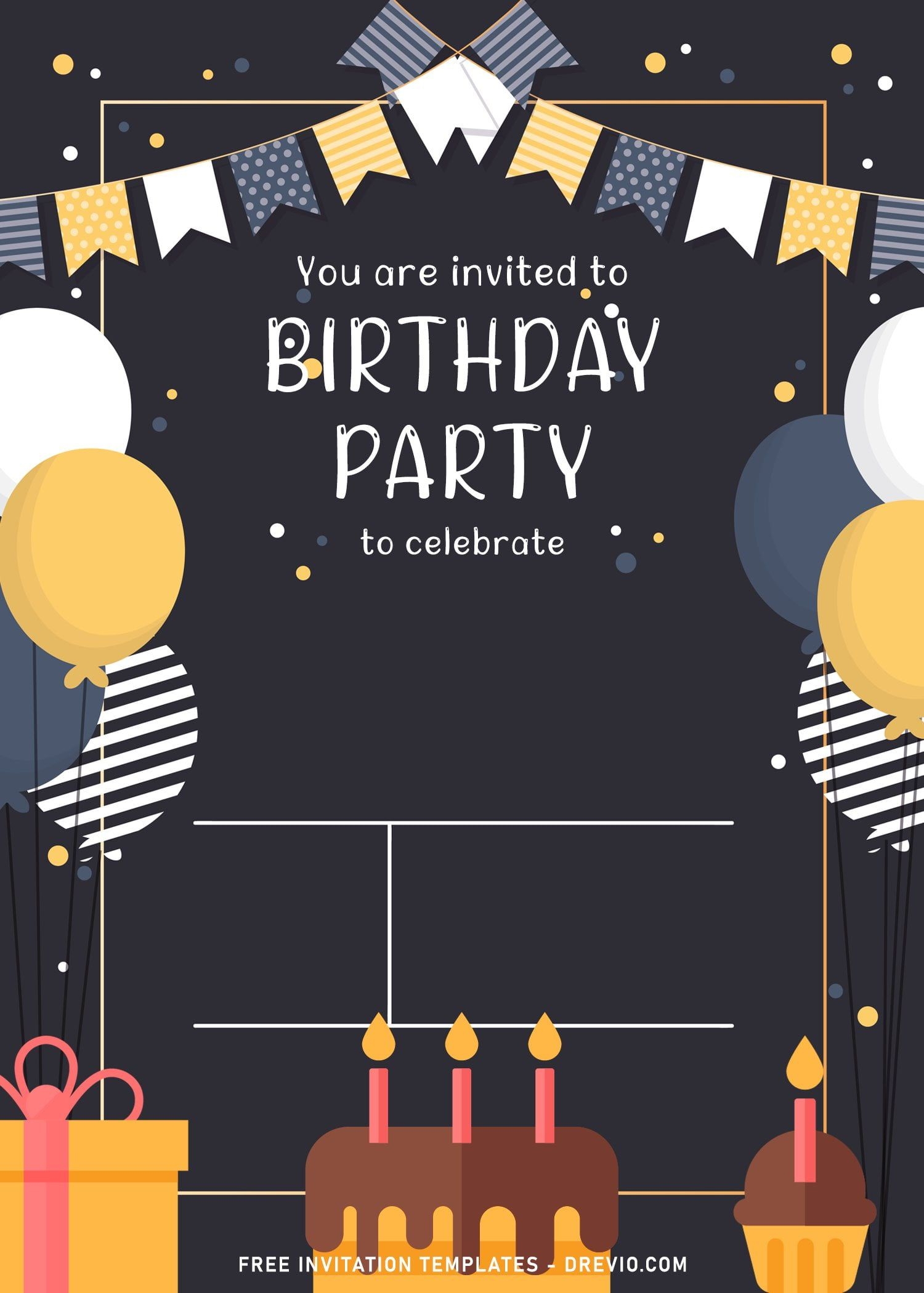 7 Cute And Fun Birthday Invitation Templates For All Ages