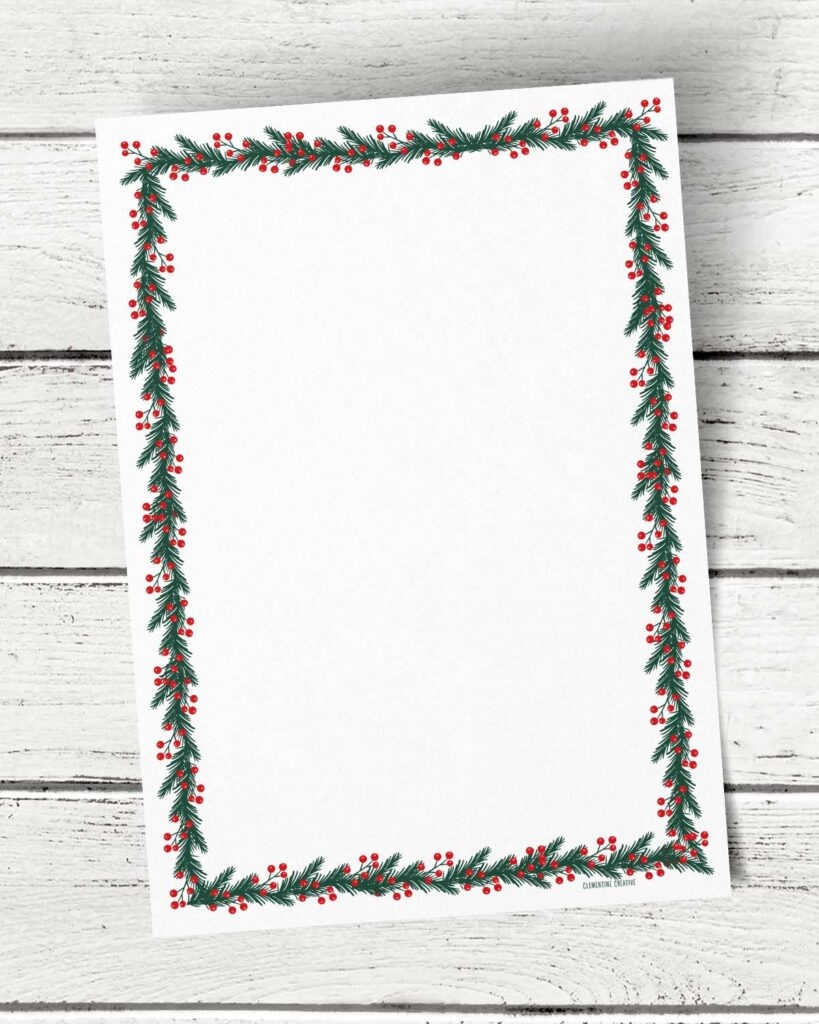 garden border printable