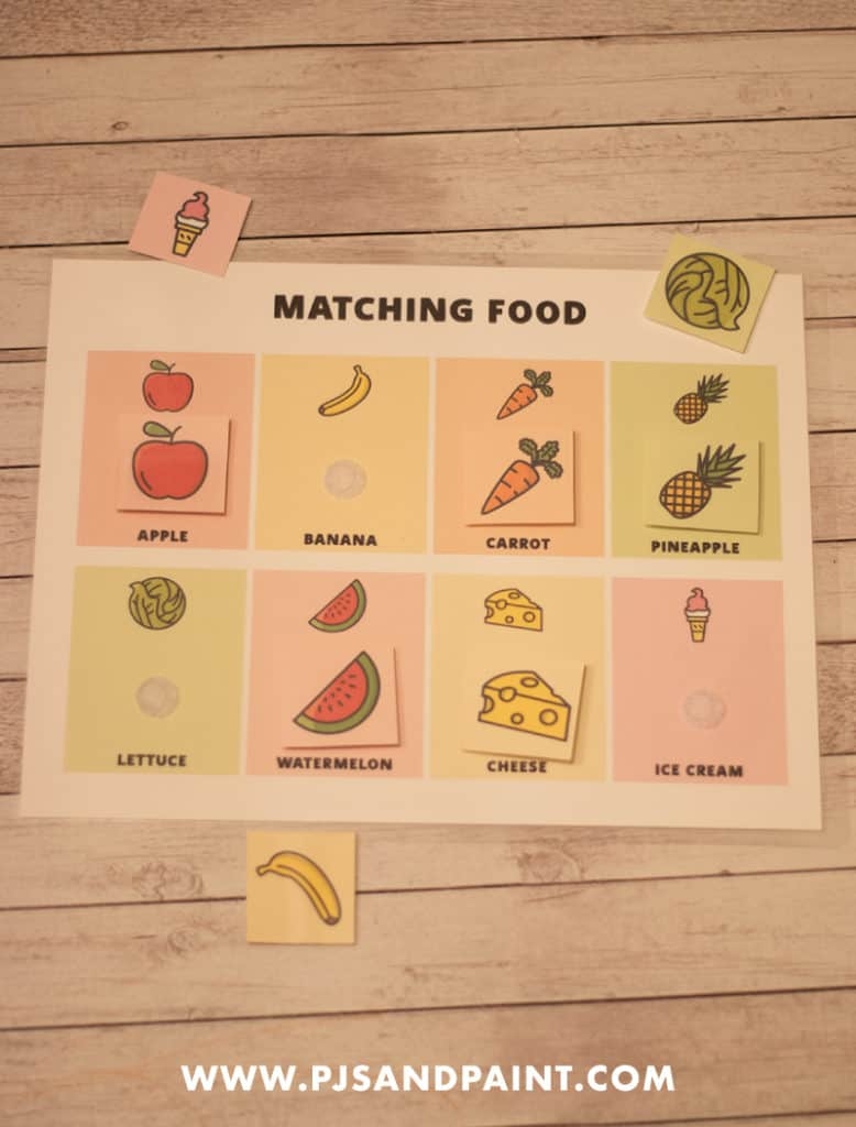 printable velcro activities for toddlers