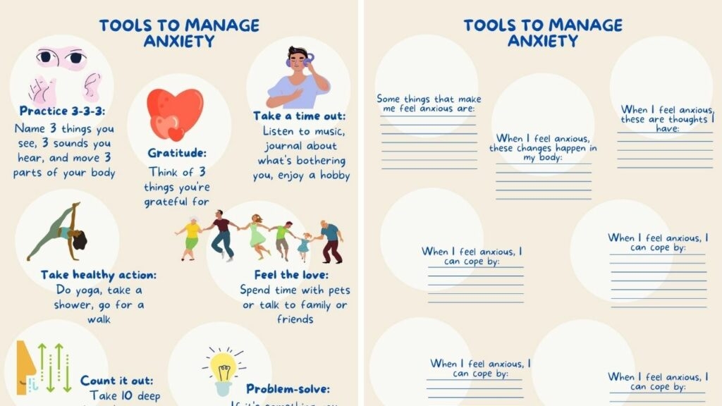 mental health worksheets