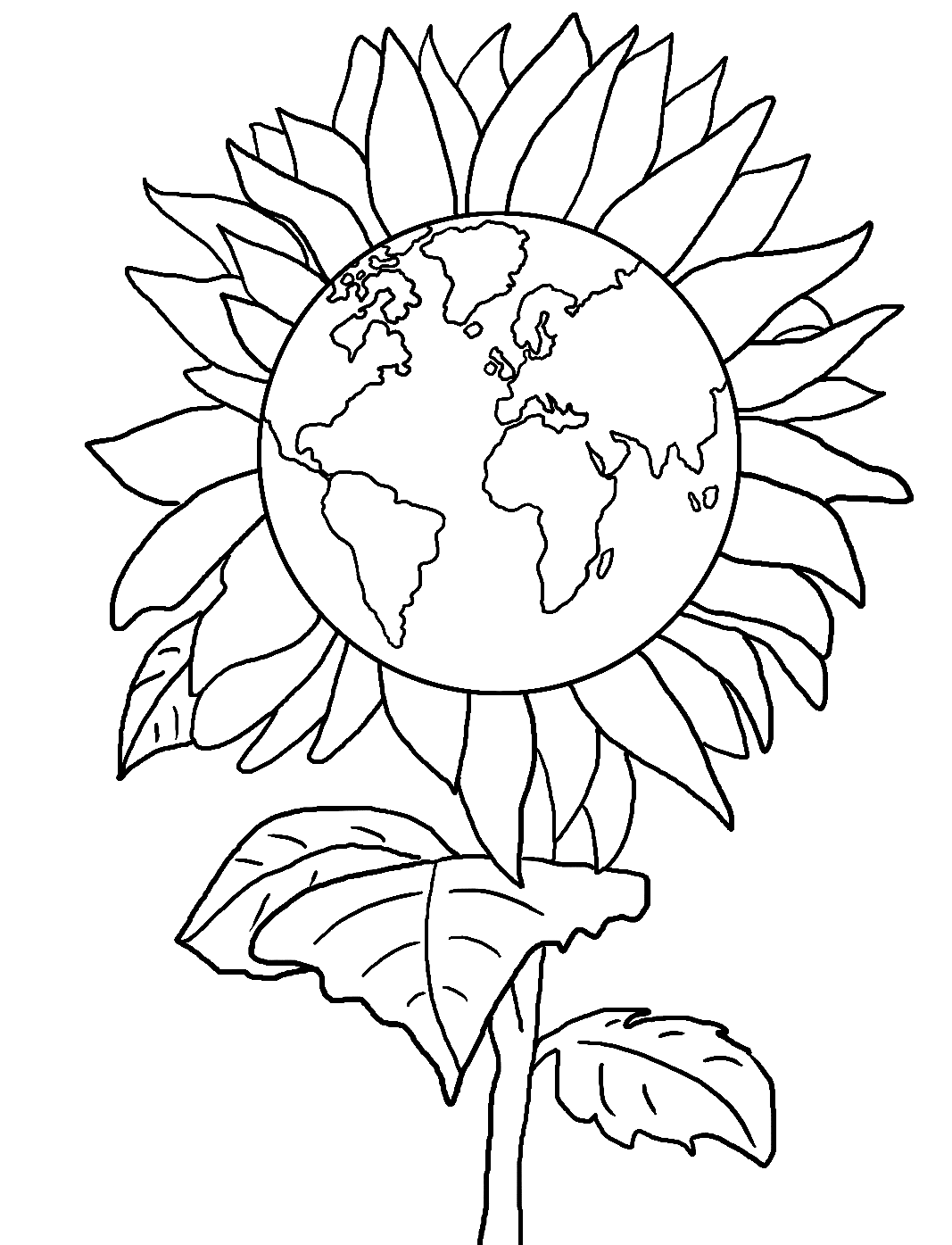 81 Free Printable Earth Day Coloring Pages