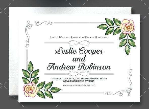 invitation template html