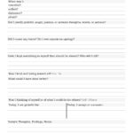 AA Step 10 Nightly Inventory Worksheets Worksheets Library