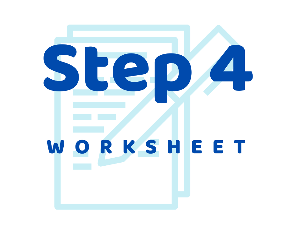 4th step inventory worksheet