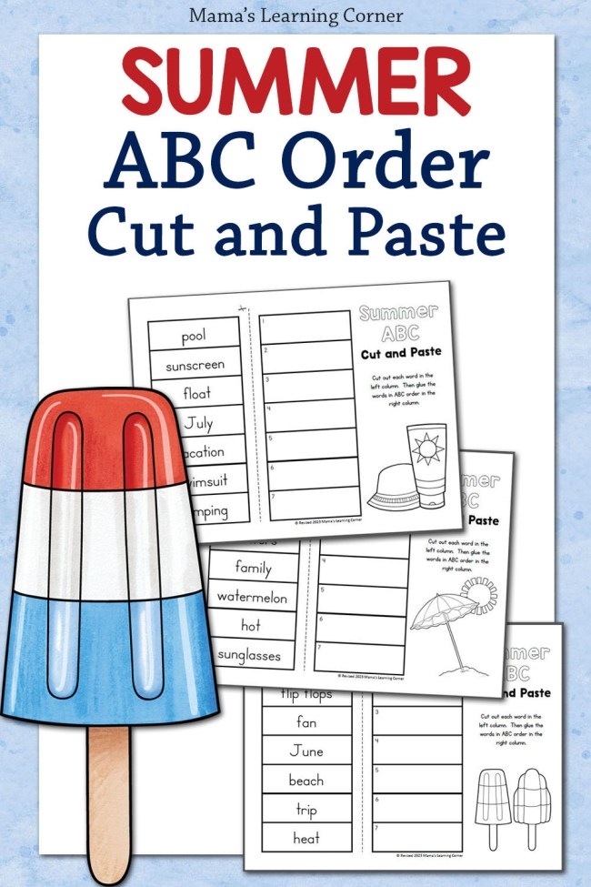 ABC Order Worksheets For Kids Fun Alphabetical Sorting Activities