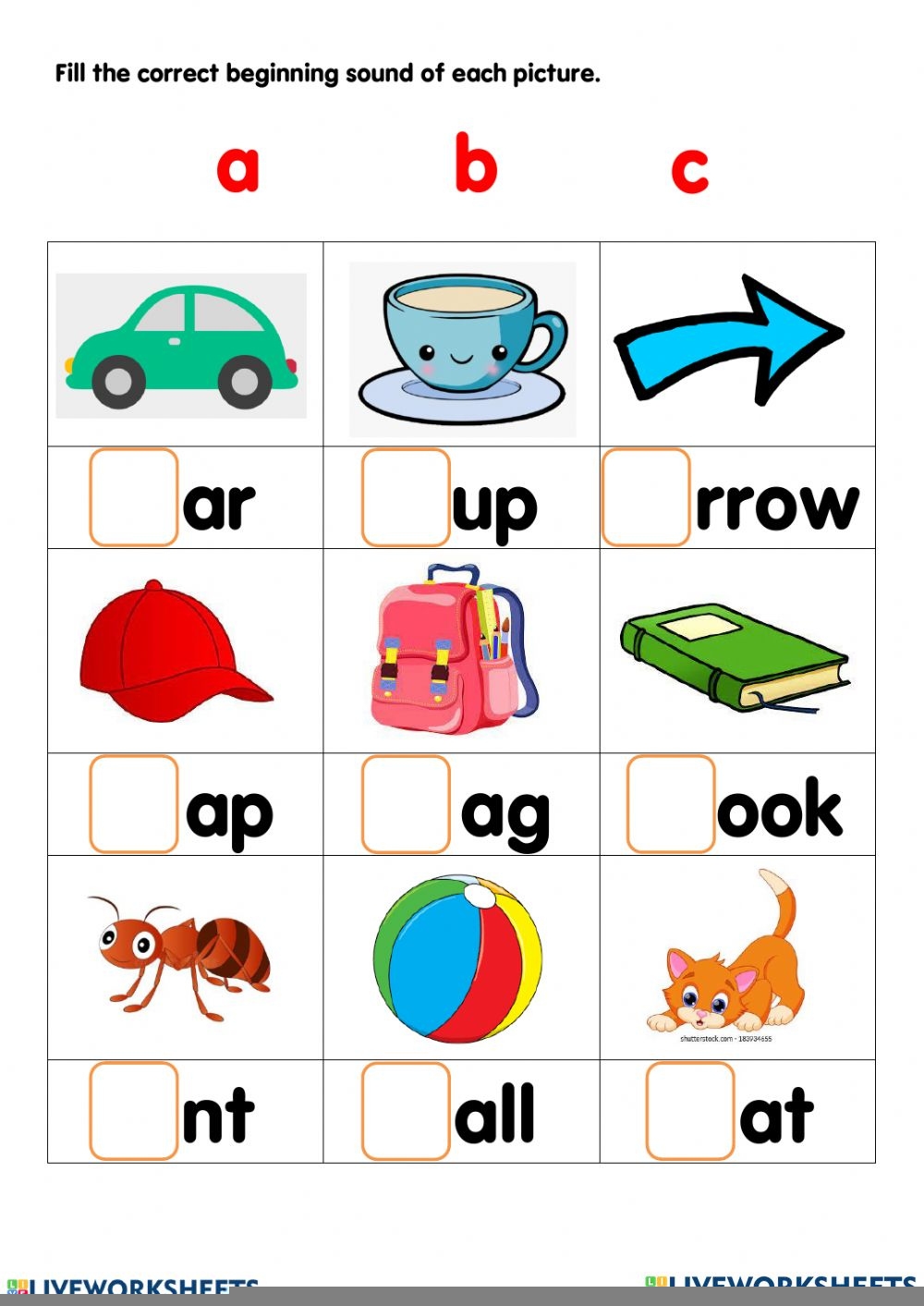 ABC Phonics Worksheets ABC Tracing Worksheets