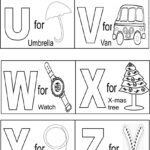 Abc Printable Coloring Pages
