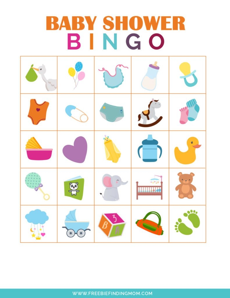 Able Free Printable Blank Baby Shower Bingo Cards Pdf Infoupdate