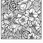 Abstract Coloring Book Pages For Adults COLORING PAGES PRINTABLE COM