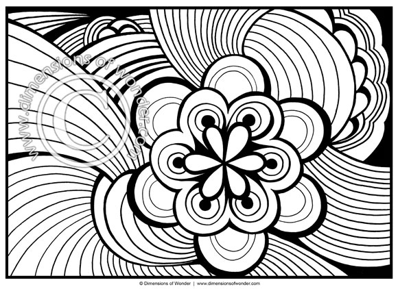 food coloring pages for adults printable