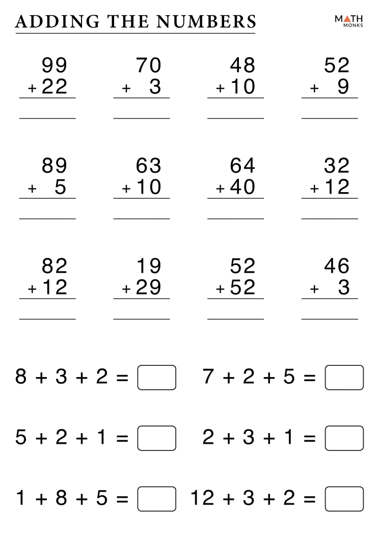 adding with regrouping worksheets