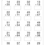 Addition Without Regrouping Worksheets With Answer Key Addition