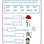 Adjectives For Kids Interactive Worksheet Live Worksheets