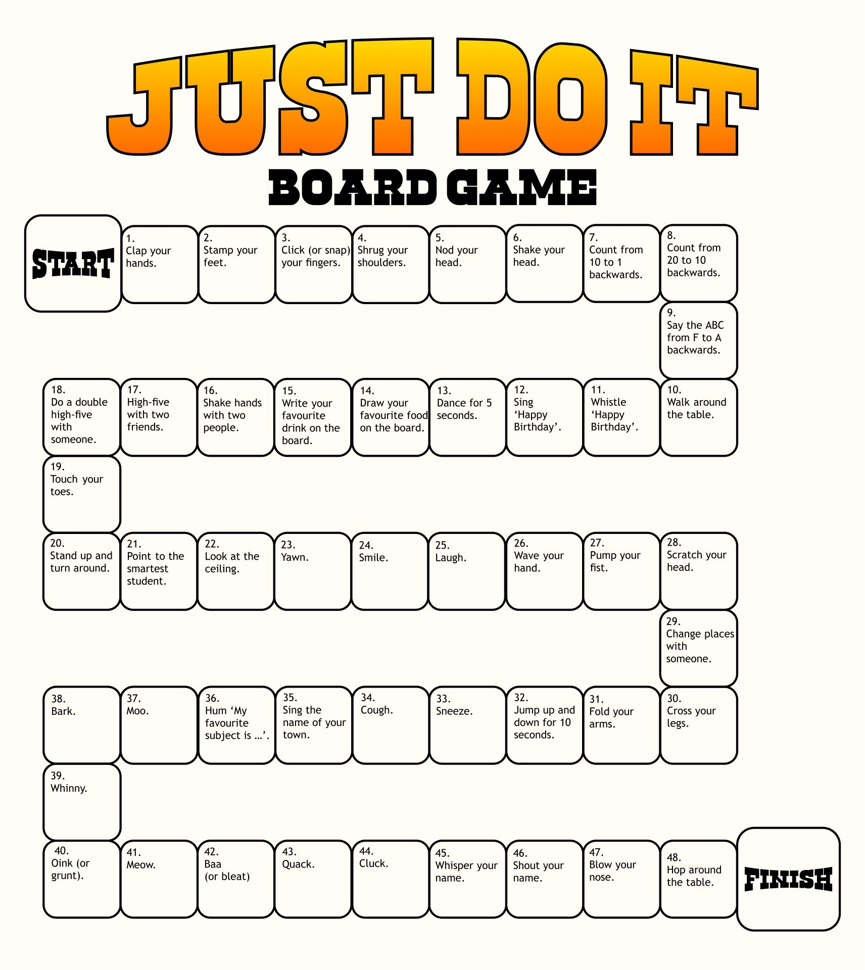 Adult Board Games 10 Free PDF Printables Printablee
