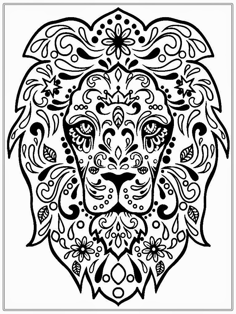 adult coloring pages free