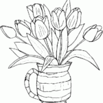 Adult Coloring Pages Flowers To Download And Print For Free