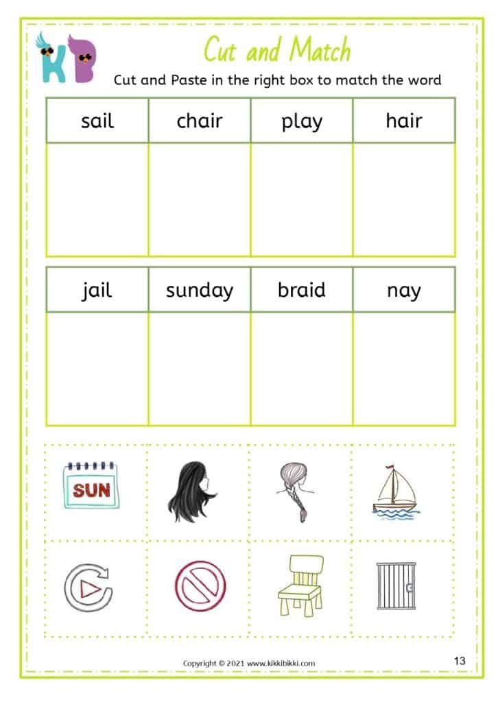 Ai Sound Worksheets TPT Worksheets Library