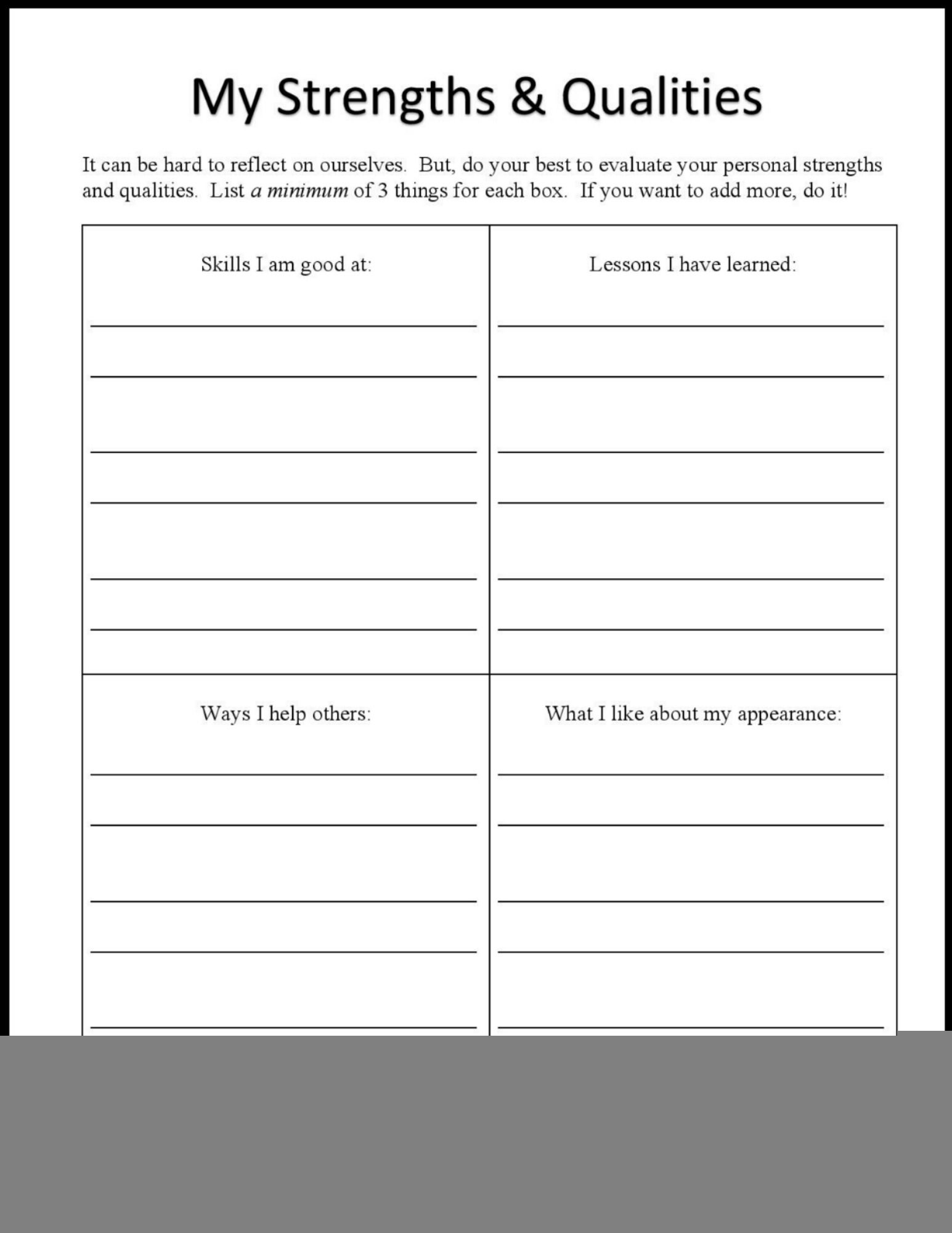 Aid Therapist TherapistAidWorksheets