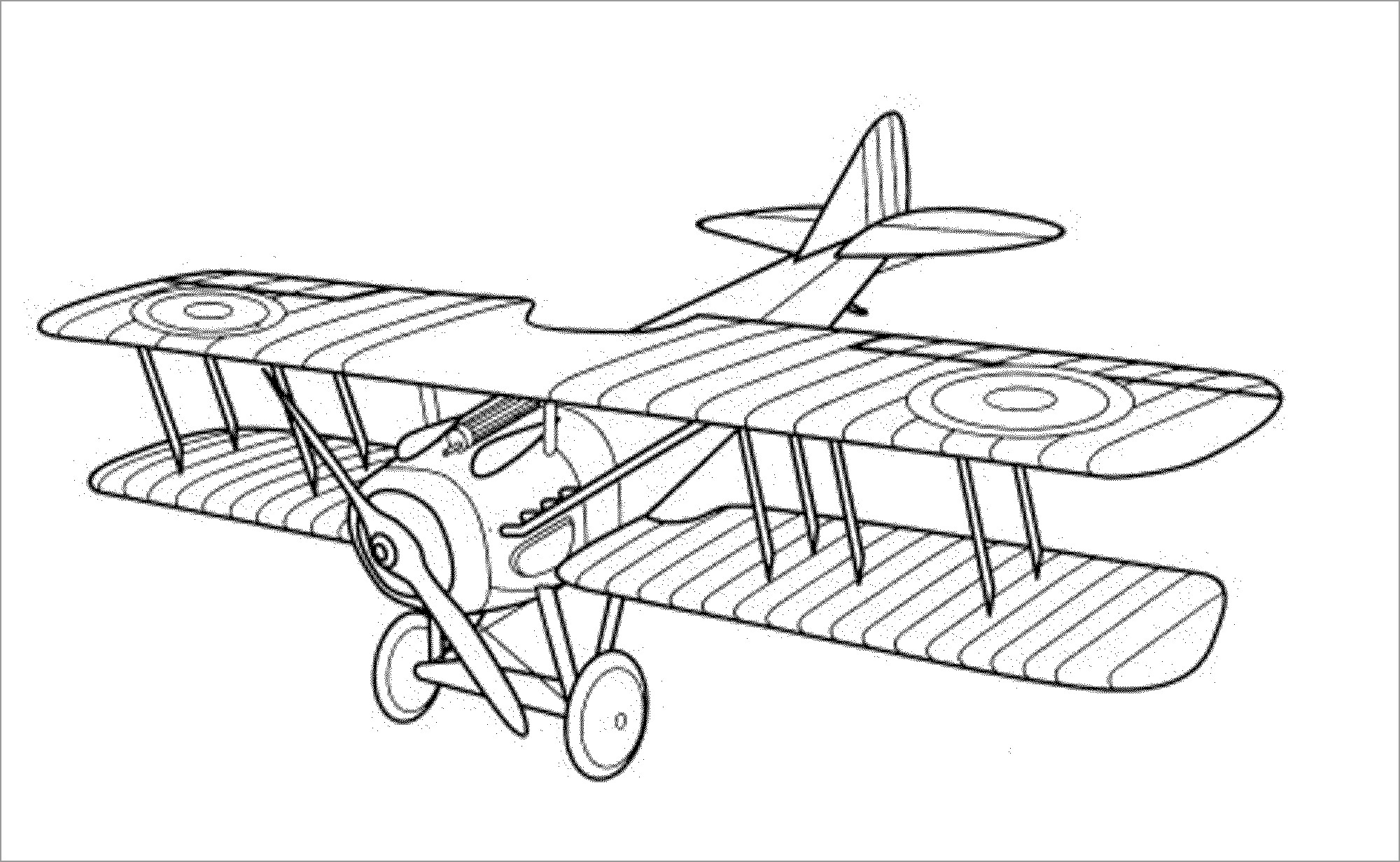 Airplane Coloring Pages ColoringBay