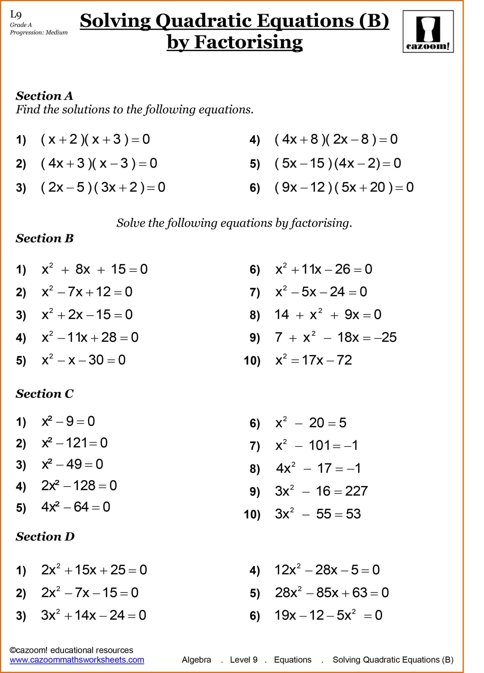 grade 8 maths worksheets with answers pdf