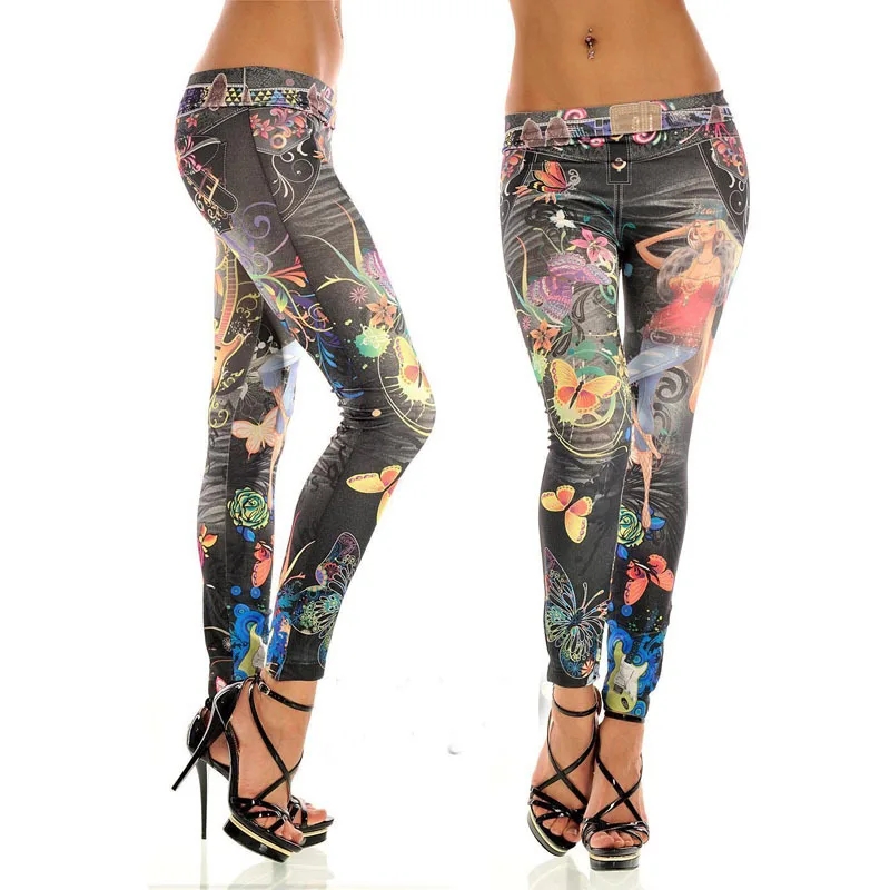 fashion print pants