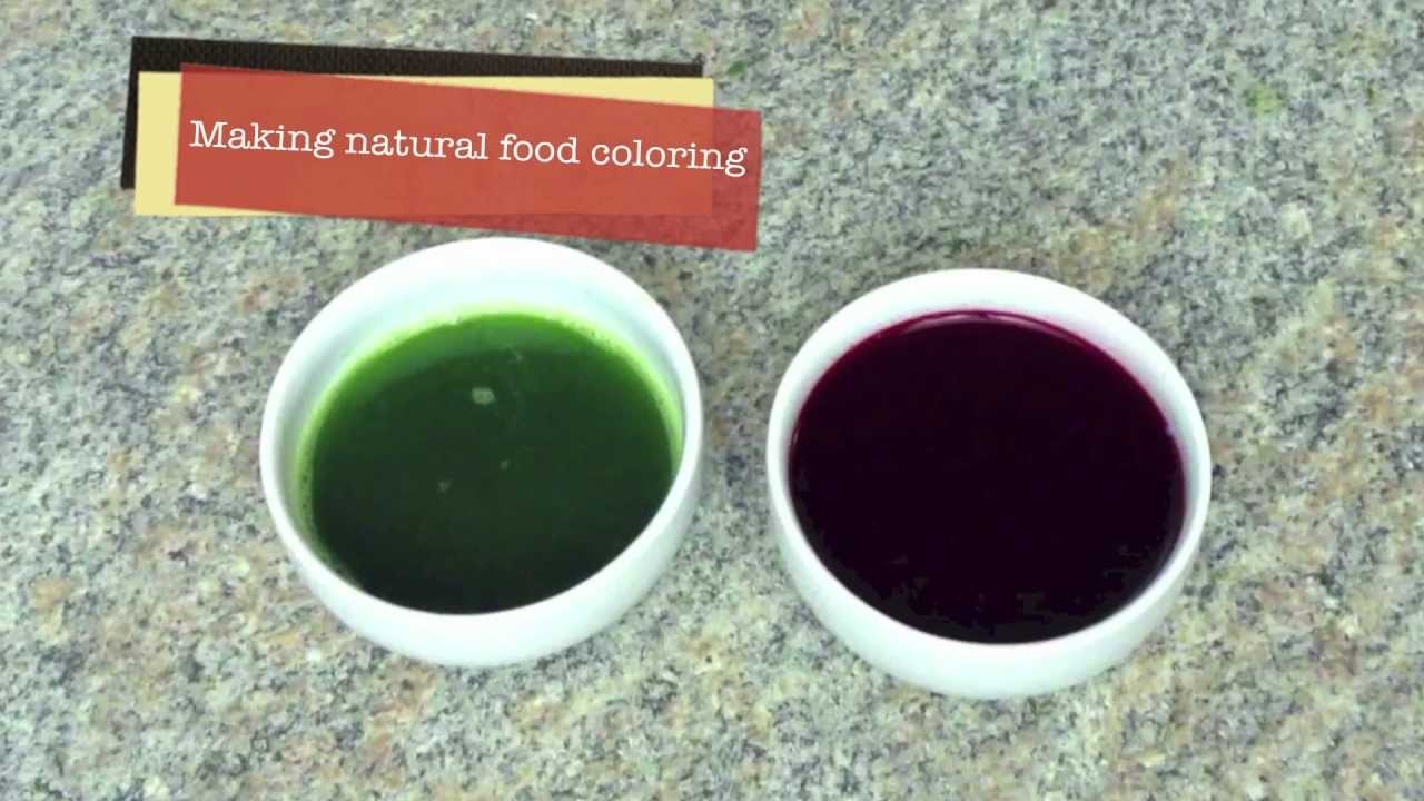 natural food coloring ingredients