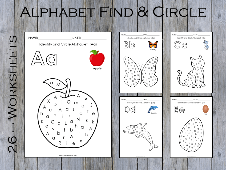 Alphabet Busy Book For Preschoolers Alphabet Worksheets Printable 