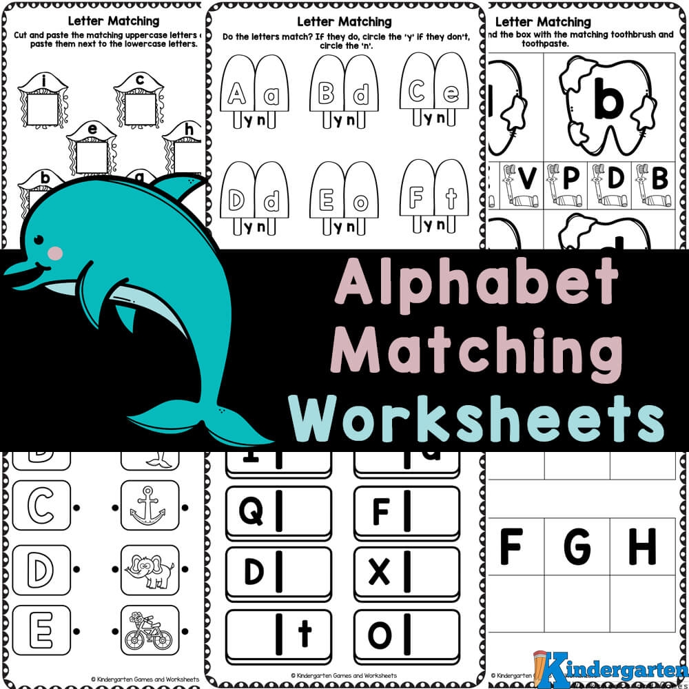 Alphabet Letter Matching Worksheets Infoupdate