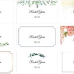 Amscan Templates Wedding Place Cards