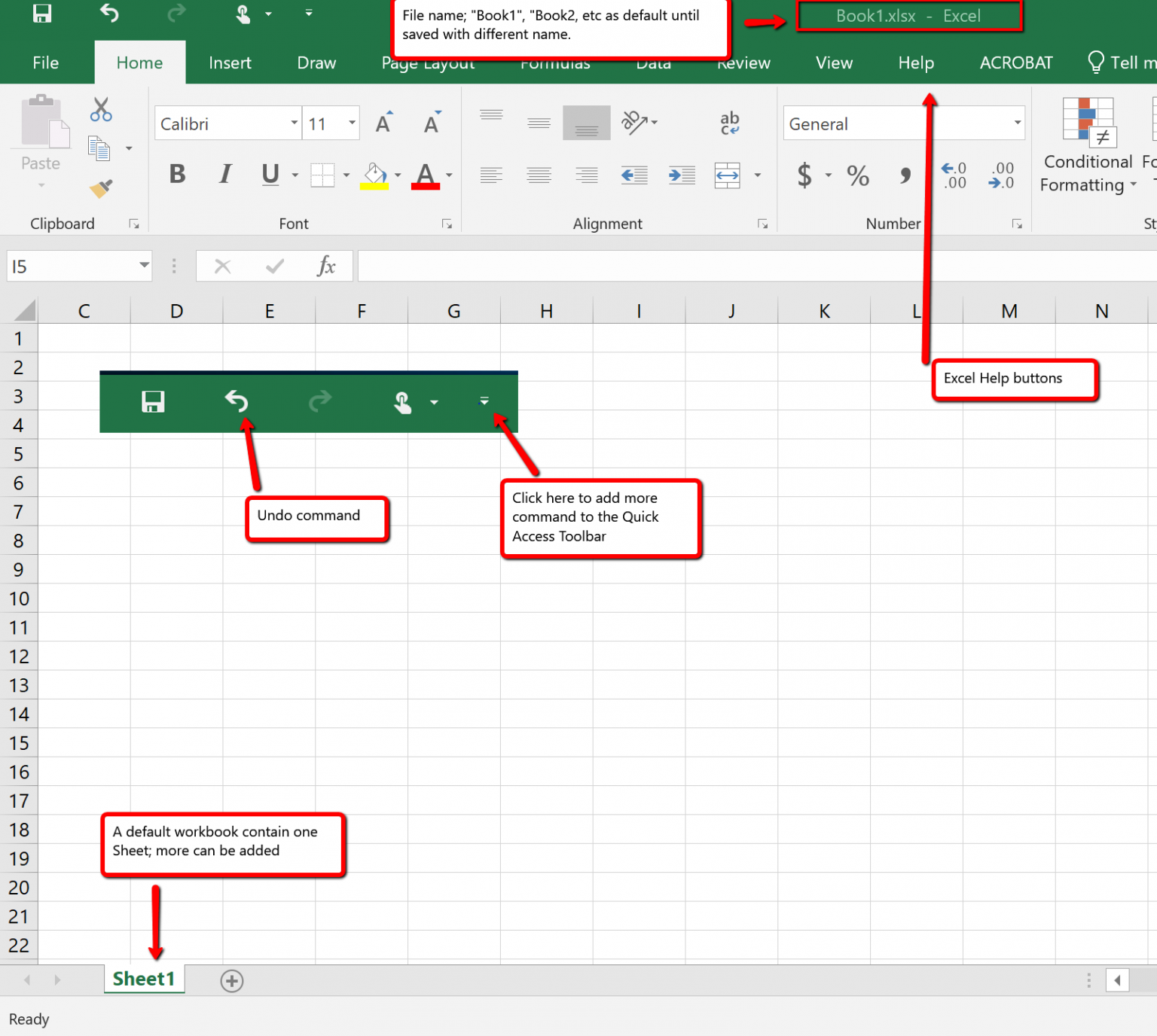An Excel File That Contains One Or More Worksheets