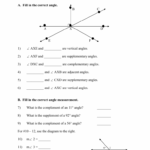 Angle Relationships Worksheet Angleworksheets