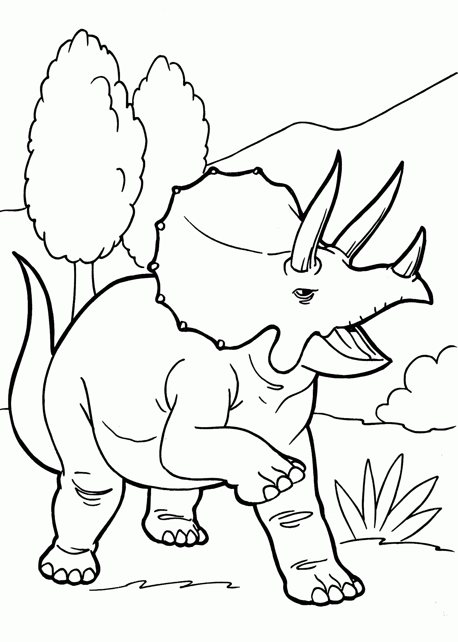 Coloring Pages Dinosaurs