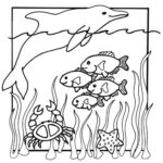 Animal Coloring Pages Of Ocean Animals Coloring Home