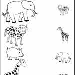Animal Worksheet For Nursery Class Learning Printable