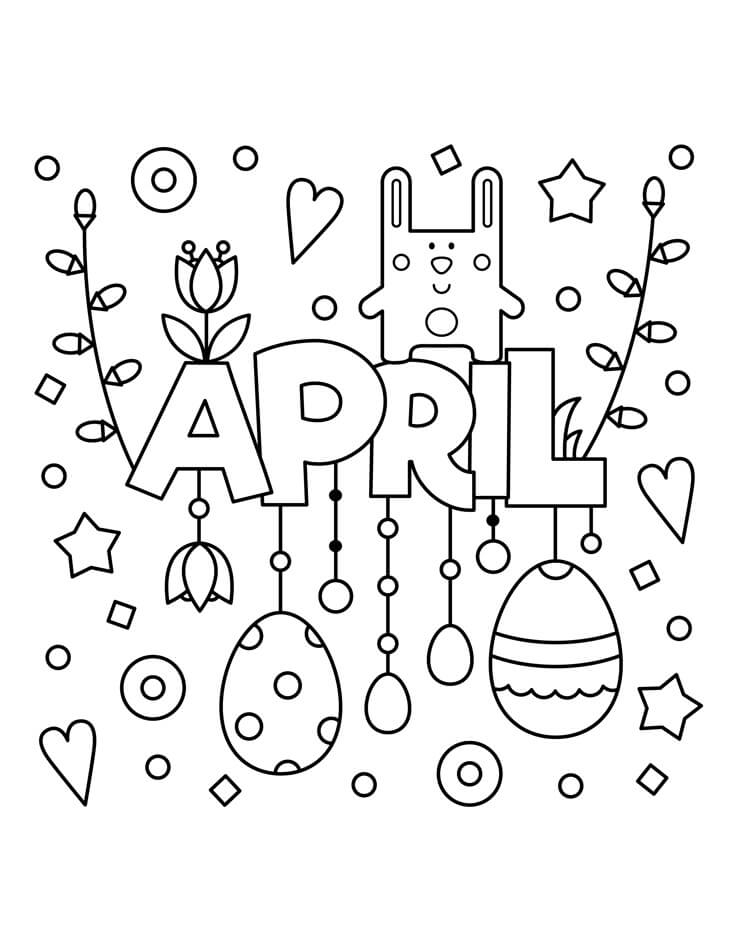 April 2 Coloring Page Free Printable Coloring Pages For Kids