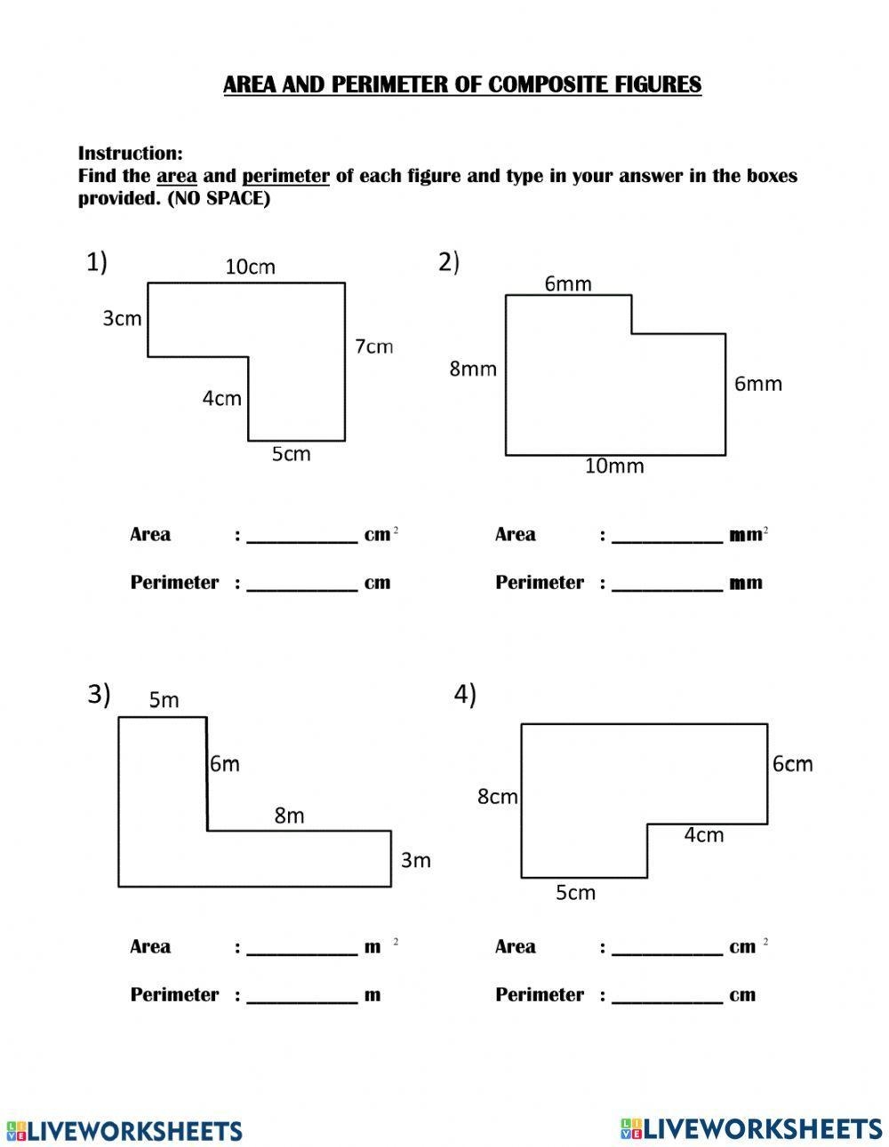 Area And Perimeter Of Compound Shapes KS2 Maths Geometry Teachit 