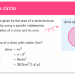 Area Of A Circle GCSE Maths Steps Examples Worksheet