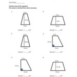 Area Trapezoids Worksheet Live Worksheets Worksheets Library