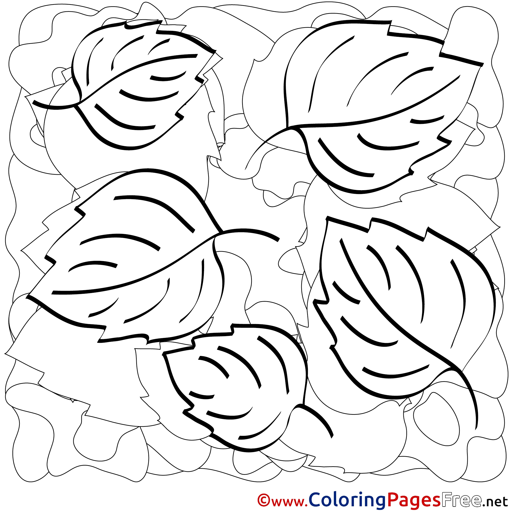Autumn Coloring Sheets Download Free